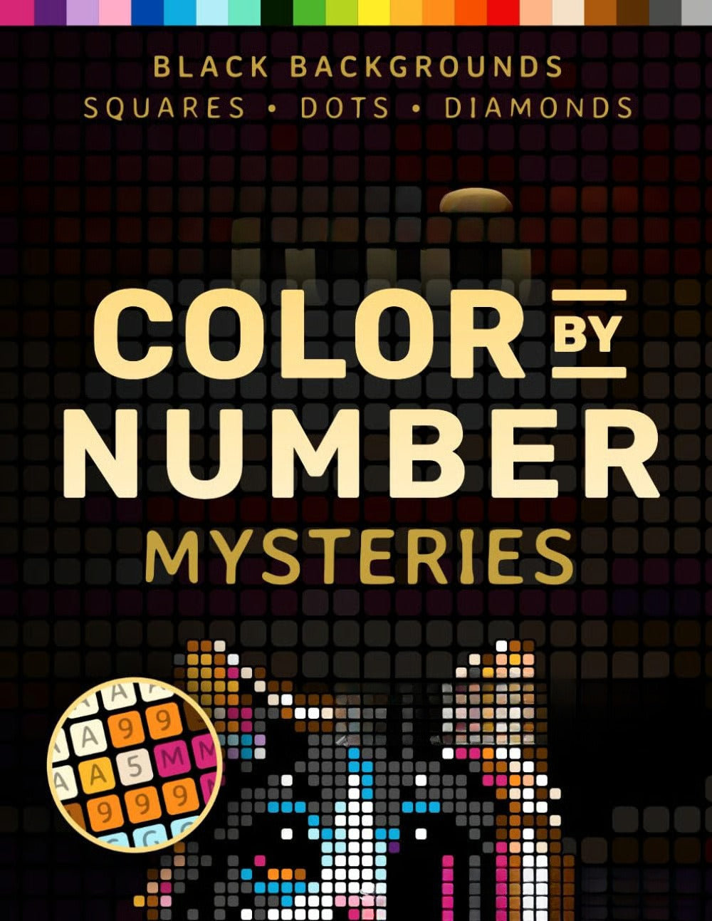 Color By Number Mystery Coloring Book
