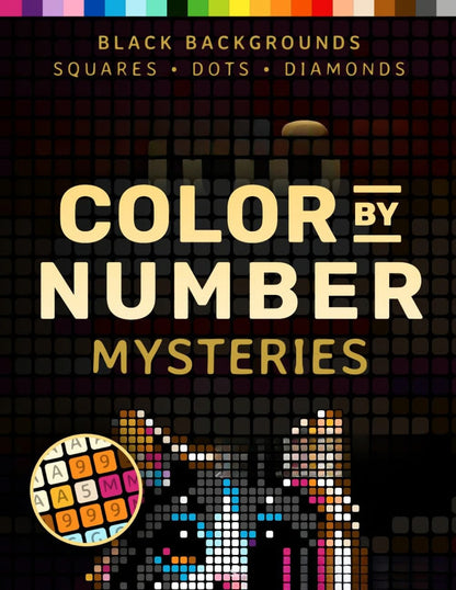 Color By Number Mystery Coloring Book
