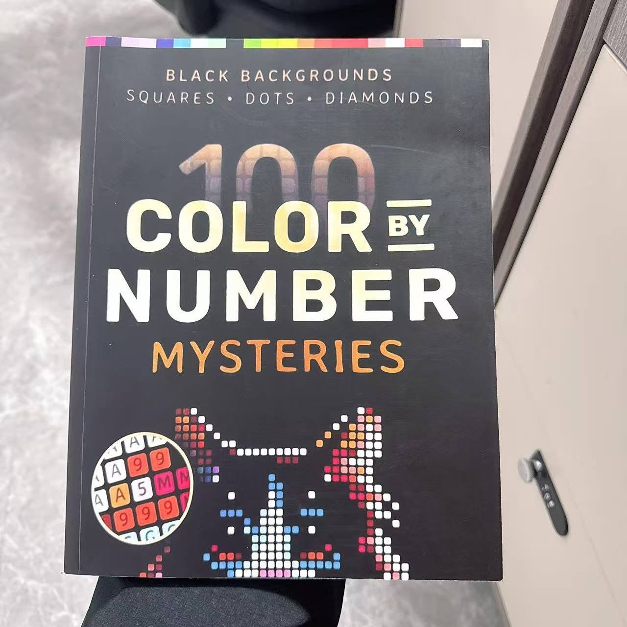 Color By Number Mystery Coloring Book